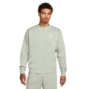 Nike Men's NSW Club Fleece Crew Sweatshirt Green Size L NEW WITH TAGS!